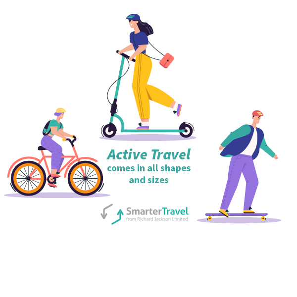 Active Travel Comes In All Shapes and Sizes